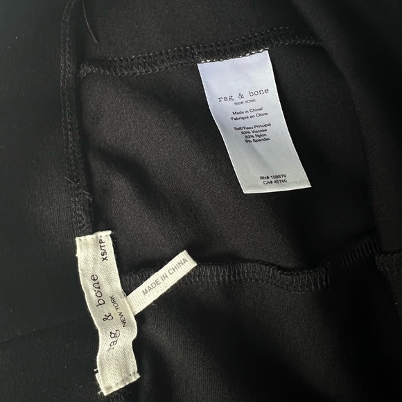 Rag & Bone leggings in Black - Picture 8 of 9